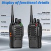 BAOFENG Walkie Talkies Long Range for Adults，radios Rechargeable walkie talkies