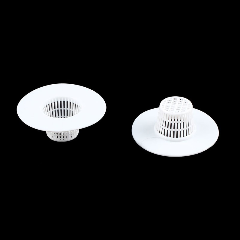 uxcell Bathroom Plastic Drain Hair Stopper Strainers Sink Drainer Screen