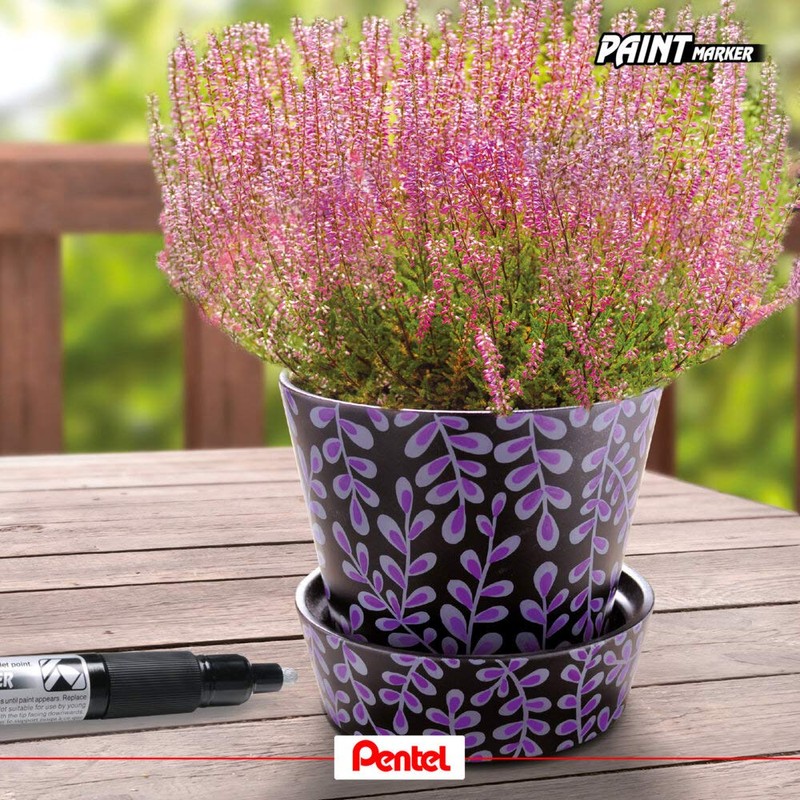 Pentel MMP20 Marcador permanente, dorado, 4 mm