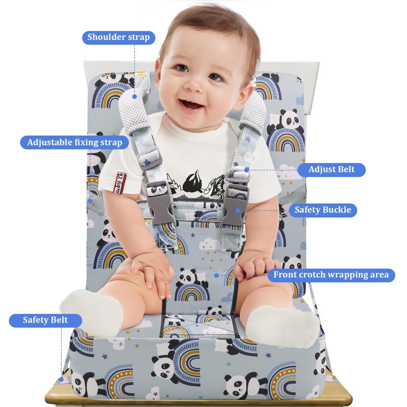 Booster Seat for Dining Chair, Toddler Seat