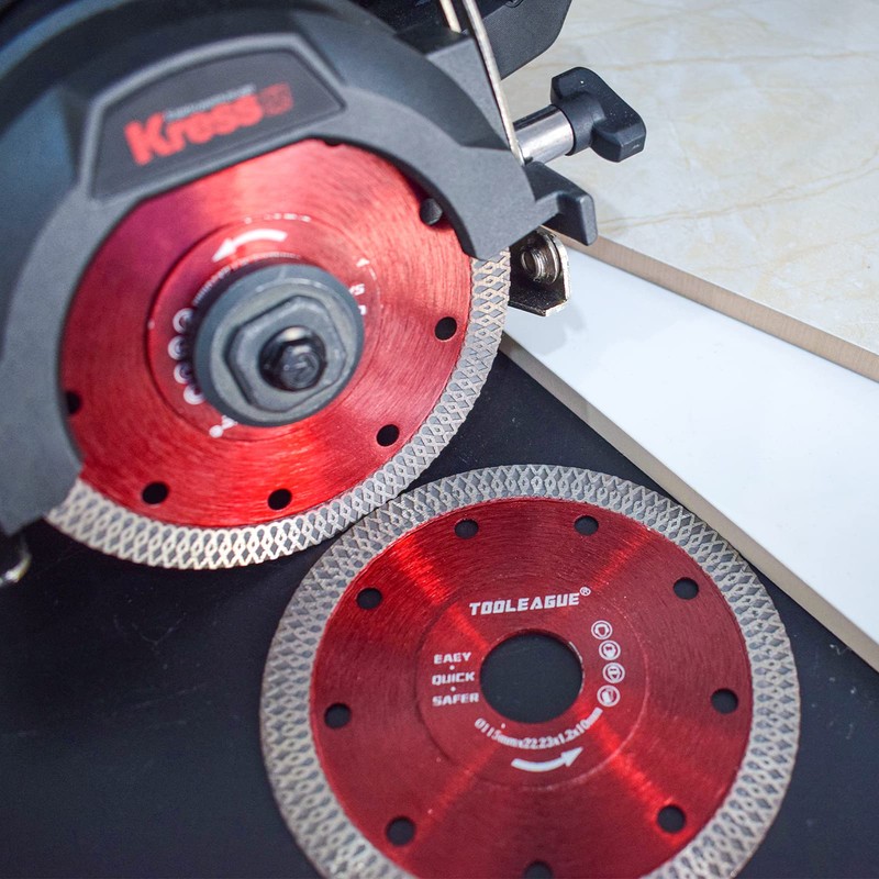 TOOLEAGUE Diamond Saw Blade, 4-1/2 inch Super Thin Tile Blade,