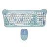 Wireless Keyboard and Mouse 2.4Ghz Connection Cute Keyboard Mouse Set