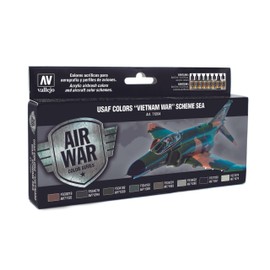 Vallejo AV "Vietnam War USAF Colors" Scheme Sea Model Air Set