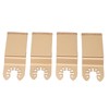 4PCS Oscillating Saw Blade Diamond Cemented Carbide 1.3in Wood Multitool