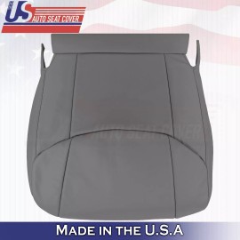US Auto Seat Cover Inc 2009 2010 For Toyota Avalon Front Driver Side Bottom Leather Seat Cover Graphite