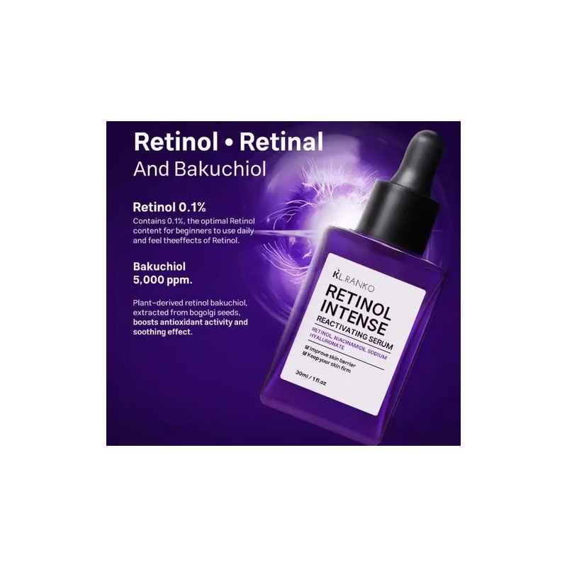 Serum De Retinol, Niamicina Y Hialuronico Concentrado