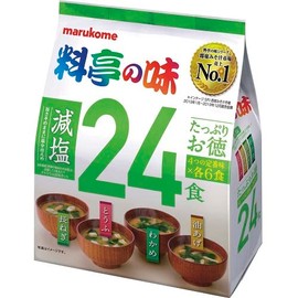 Marukome Plenty of Toku Ryotei no Taste Reduced Salt 24 Servings