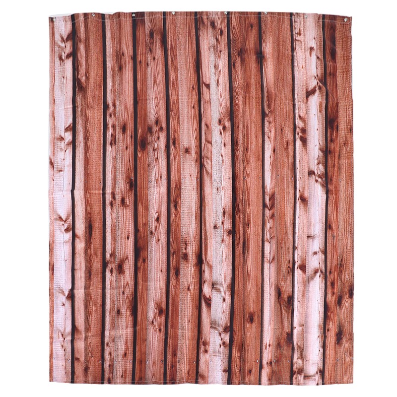 Bathroom Shower Curtain with 12 Rings Waterproof Thicken Bath Curtain