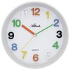 Atlanta Wall Clock Analogue White 4352
