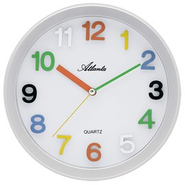 Atlanta Wall Clock Analogue White 4352