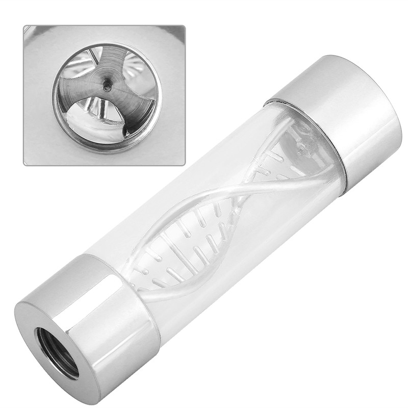Water Flow Meter Multiple Color Metal Spiral G1/4 Female Thread