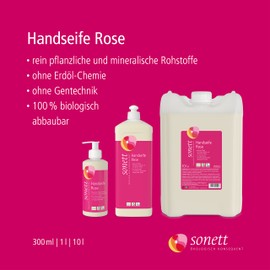 Rose Hand Soap Basic care for hands, face and whole body.