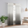 Vue Arashi Modern Boho Decorative Ombre Rod Pocket Window Curtain
