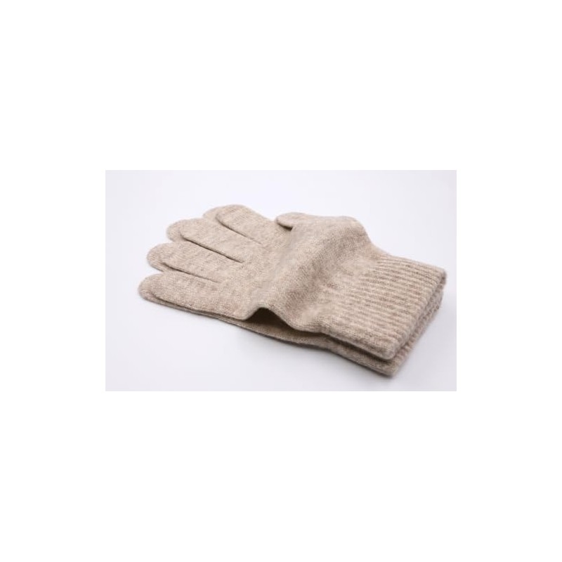Mongolia 100% Pure Cashmere Women Signature Gloves Mittens -Warm Wool