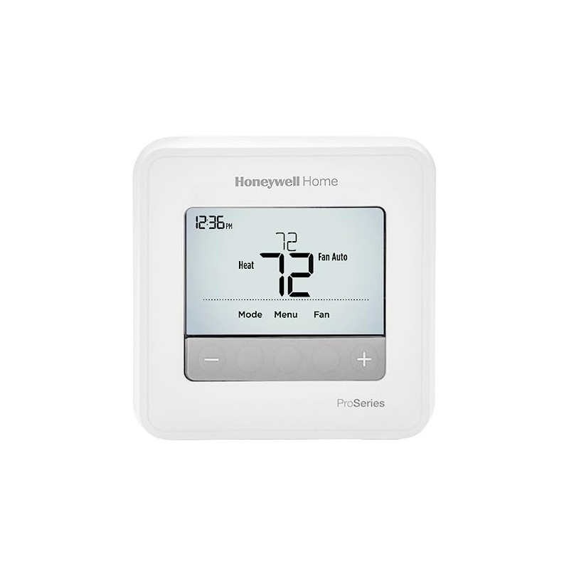 Honeywell - TH4110U2005/U - T4 Pro Thermostat, Programmable or Non-Programmable,