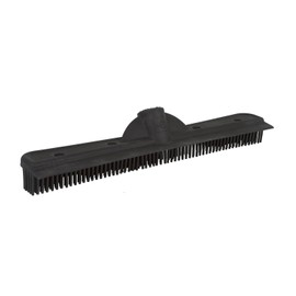 FURemover Pet Hair Remover Rubber Broom with Carpet Rake and Squeegee, Replacement Head Only