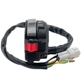 M MATI Left Handlebar Control Engine Run Off Headlight Switch for Yamaha Blaster 200 YFS200 2002-2006 5KJ-83975-09-00