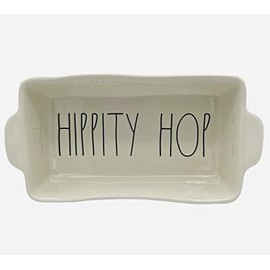 Rae Dunn by Magenta Hippity Hop Easter Loaf Pan