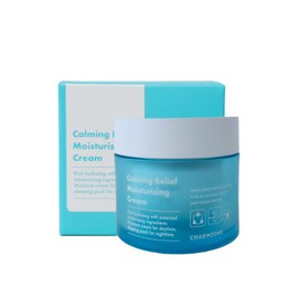 Charmzone Calming Relief Moisturizing Cream 70ml, 1 piece / 참존 카밍 릴리프 수분크림 70ml, 1개
