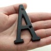 Iron Miscellaneous Goods Iron Alphabet Design: A Size: Large Z3K