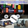 M METERXITY 1 Pack Luggage Straps- Travel Baggage Accessory Adjustable