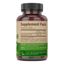 Suplemento Deva, Vitaminas Veganas Y Glucosamina, 90 Comprim