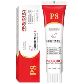 Ultra Whitening Toothpaste – Brightening & Probiotic Formula for Deep Cleaning Oral Care. Achieve a Radiant Smile with Advanced Whitening & Probiotics. 120g Tube for Fresh, Healthy Teeth