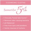 Summer's Eve Cleansing Cloths for Sensitive Skin, Sheer Floral, 32