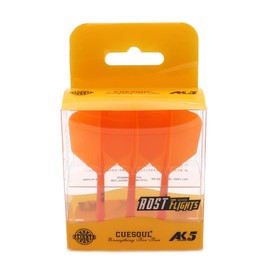 CUESOUL ROST Integrated Dart Shaft and Flights,big wing shape,Set of 3