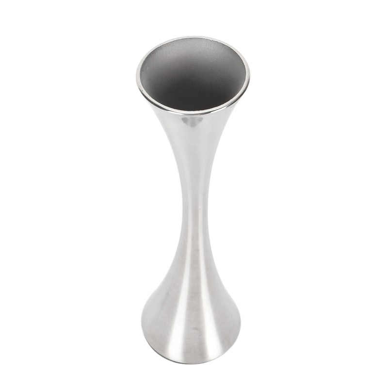 Stainless Steel Vase Innovative Elegant Modern Style Round Mouth Metal