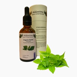 Organic Nettle Tincture Alcohol-Free Liquid Extract, Organic Nettle (Urtica dioica) (50ml)