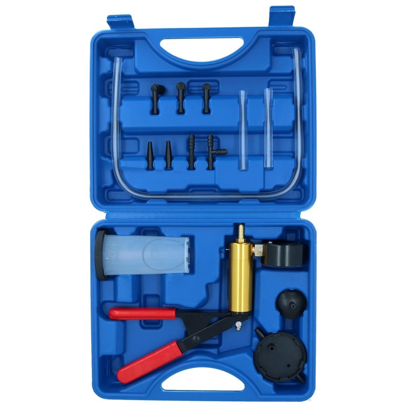 AB Tools Brake Bleeder and Vacuum Pump Kit Hand Held