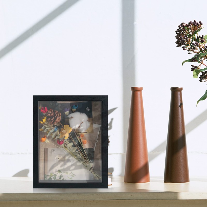 GraduationMall Black 20 x 25 cm 3D Picture Frame Deep