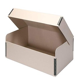 Lineco, Tan Hinged Lid Photo Box 5.5"x7.75"x12" Archival Acid Free. Holds up to 1,100 of 4x6 or 5x7 Pictures, Print, Art. Protect Longevity, Photos or Documents, Craft, Prints, Cards