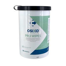OSiXO Pro Wipes Cleaning Cloths – 90 Soaked Cloths (30 x 22.5 cm) in Sealed Dispenser Box for Workshop, Industry, Catering, Household and Hobby