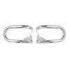 CHIFUN Engine Guard Rear Highway Crash Bars Steel Replacement for