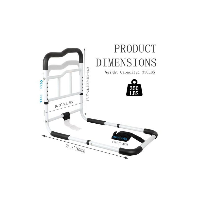 Cupluw Bed Rails for Elderly Adults Safety, Upgraded Extra Wide