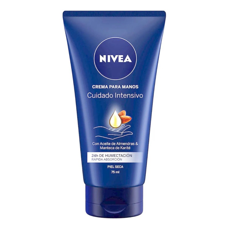 Nivea Crema Manos Humectante Intensiva Aceite Almendra Karité 75ml