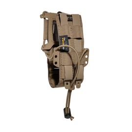 Tasmanian Tiger TT Digi Radio Pouch L Flat Molle Compatible Digital Radio Pouch Coyote Brown