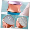 minkissy Double-sided Pedicure Exfoliator Tool Glass for Callus Removal and
