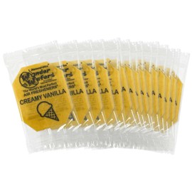 Wonder Wafers - Diamond-Ultra Scented Car Air Fresheners - Individually Wrapped (15 Per Pack) (Creamy Vanilla)