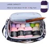KALIDI Yarn Storage Knitting Bag Yarn Wool Crochet Hook Needles