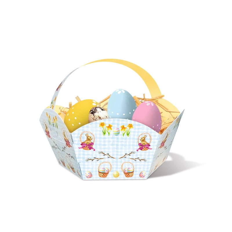 URSUS Paper Craft Set Easter Nests Pack of 6 Easter