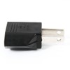 ANRANK E-U1009618AK EU Europe to US USA Travel Power Plug