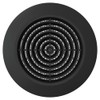 Awenta 4" Inch Black Round Ceiling Vent Cover - Plastic