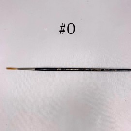 Loew-Cornell Vintage Loew-Cornell Paint Brushes Model 7050 Japan NOS Acrylic - Script Liner, 2