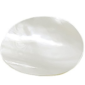 Yamako Shell Round Plate, Pearl 21599