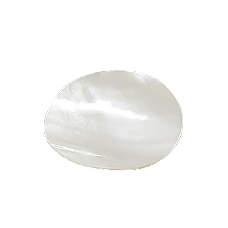 Yamako Shell Round Plate, Pearl 21599