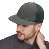 CLAPE Summer Mesh Cap Men's Flat Brim Snapback Baseball Cap