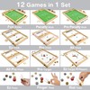 Big Flick n Kick: Wooden Multi Tabletop Indoor Portable Board